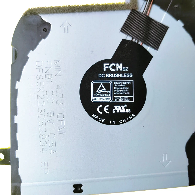 NEW ORIGINAL LAPTOP CPU COOLING FAN For DELL Latitude 5421