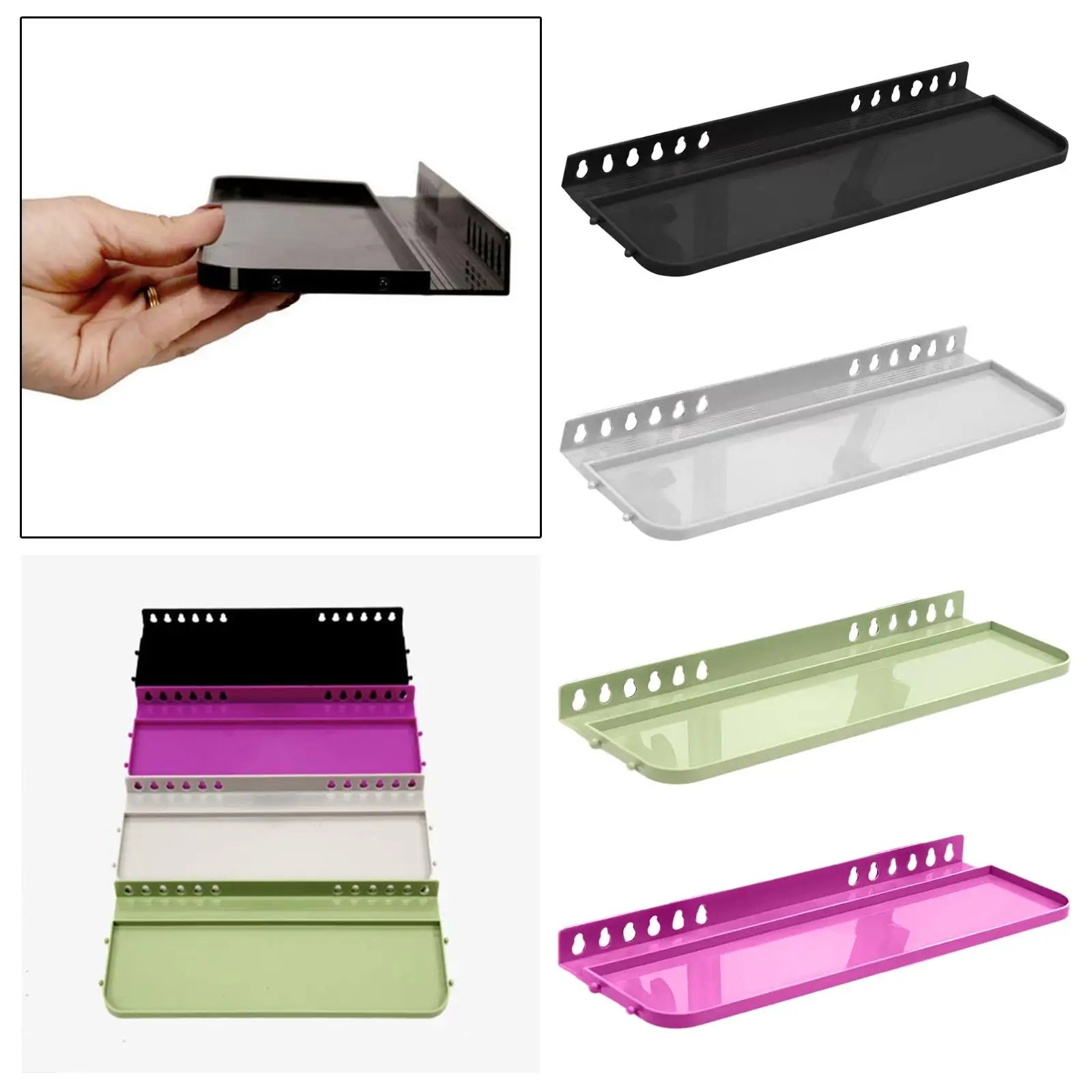 Detachable Easel Tray Shelf Replacement Sketch Rack Portable Durable Multipurpose Paintbrush Tray Artists Painting Accessory