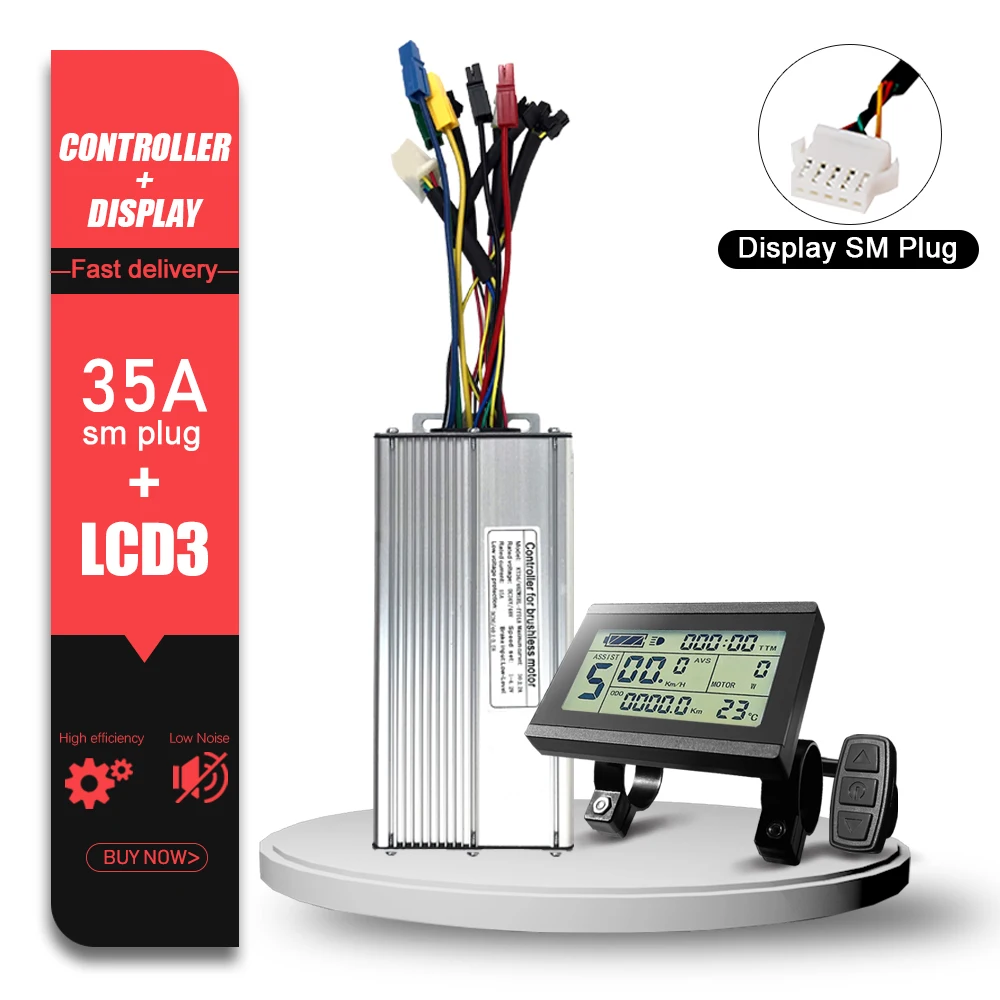 Centralina 35A Display LCD3