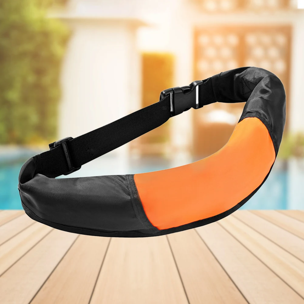 Inflatable Buoyancy Life Belt Portable Oxford Wear-resistant Adjustable Webbing Waterproof for Swimming Sea Fishing