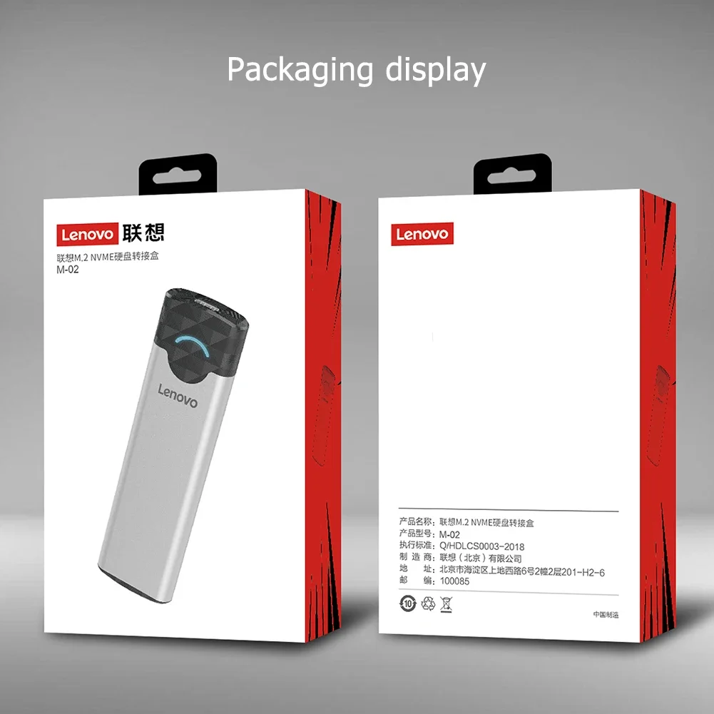External Hard Drive Case Ssd Enclosure Hard Drive Adapter Ssd Adapter External Hard Drive Box Hard Disk Case Hard Drive Enclosure Hdd Case Enclosure Lenovo M2 SSD Case, M.2 to USB 3.1 Gen 2 NVMe SSD Enclosure for nvme PCIE M Key,NGFF SATA B (B+M) Key SDD Hard Disk Box adapter