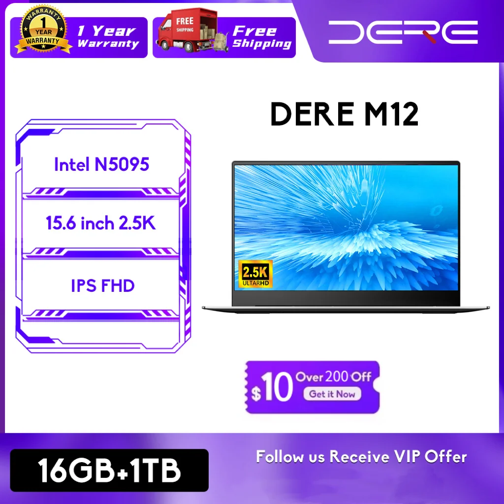 Dere-laptops-M12-15-6-inch-2-5K-IPS-16GB-RAM-1TB-SSD-Intel-Celeron ...