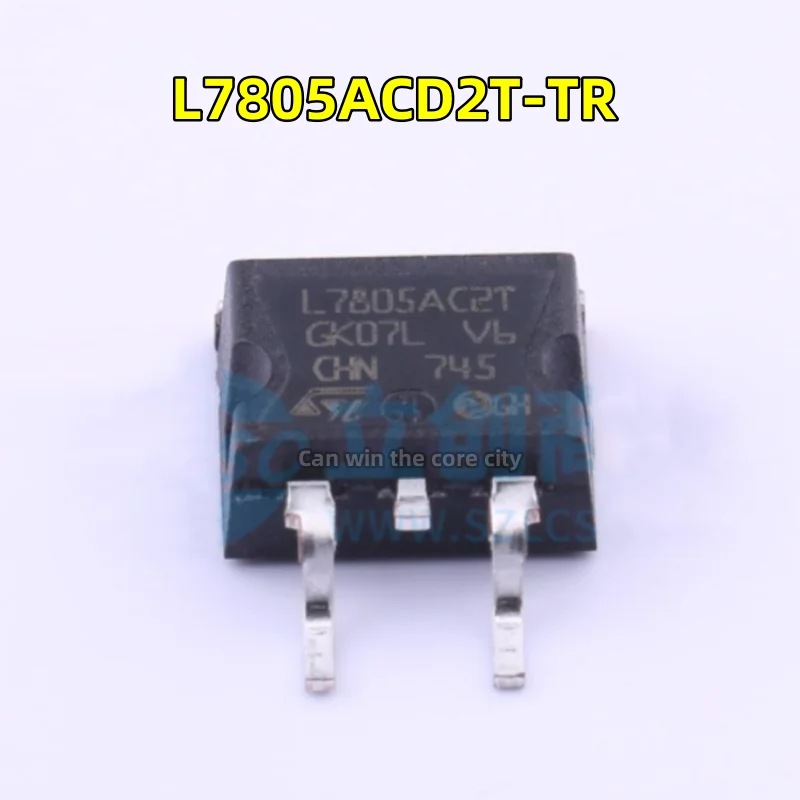 

10 pieces L7805ACD2T-TR linear voltage regulator TO-263 patch L7805ACD2T 7805 brand new original