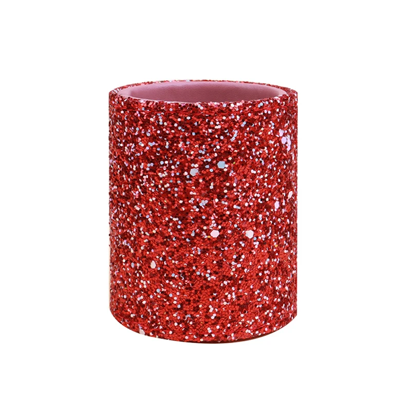 Sparkling Makeup Brush Bucket Cosmetic Storage Pen Box Comb Lipstick Brush Container Home Storage Box For Desktop 5