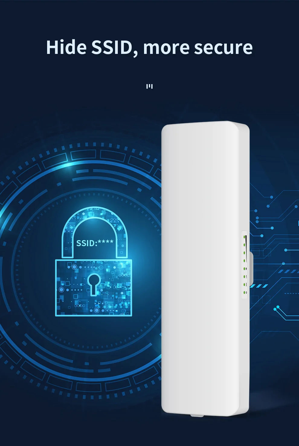 ponte sem fio ao ar livre prova de intempéries cpe wifi extensor ponto de acesso roteador antena wifi nanostation
