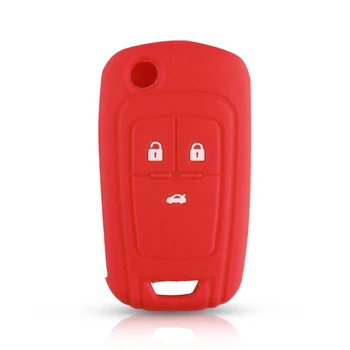 Cover chiave telecomando per Chevrolet per Buick per OPEL VAUXHALL Astra J Corsa E Insignia Zafira C - KEYYOU portachiavi in Silicone custodia per chiavi auto per Chevrolet per Buick per OPEL VAUXHALL