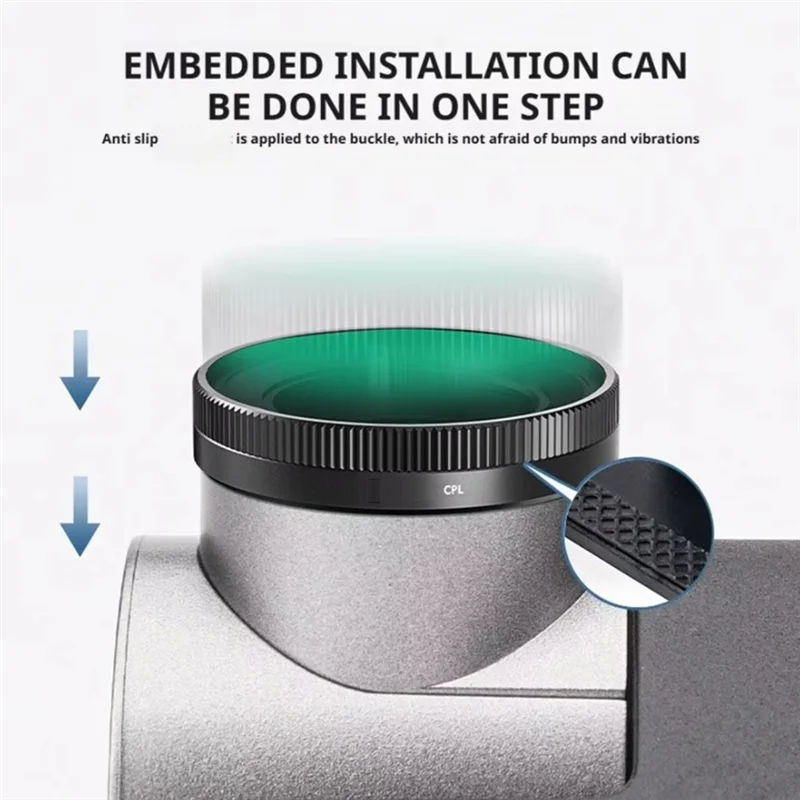 Filtre CPL pour 70mai A810 - Anti-reflet HD