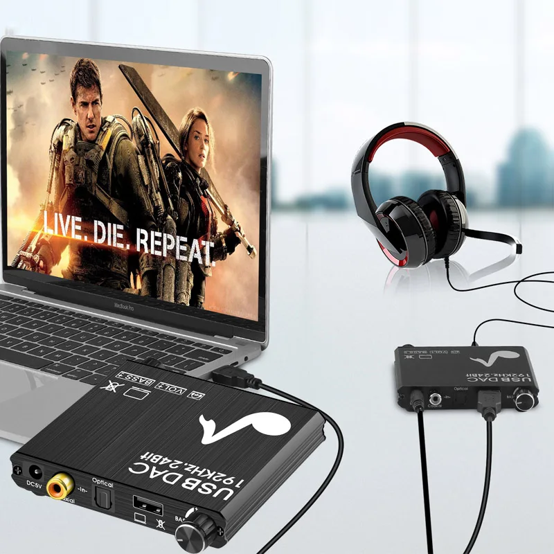 

Аудио-разветвитель для ps3, ps4, ТВ, xbox, игр, цифровой в аналоговый, USB, звуковая карта, стереоэкстрактор, управление басами и громкостью