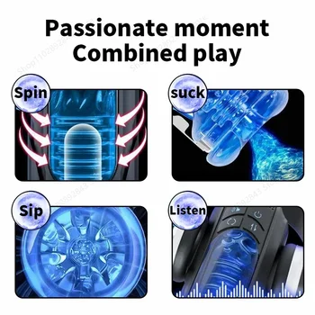 Big Pussy Masturbator Silicone Doll 18 Sexual Toys Pussy Simulator Vagina For Men Suckings Men's Toy Automatic Toyswand Clit