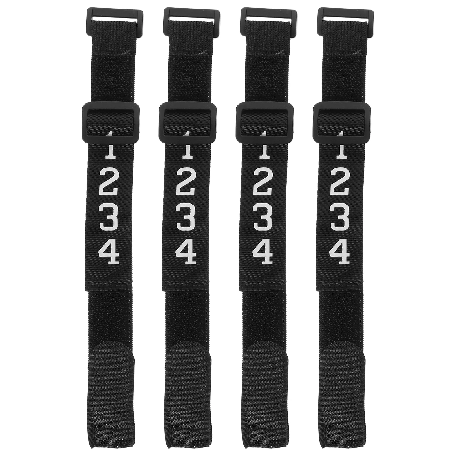 

4pcs Convenient Referee Number Band Referee Number Wrist Referee Accessories