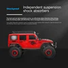 WLtoys 104311 4x4 Off-road Vehicle 1:10 Four-wheel Drive Climbing Car Suspended Double Straight Bridge Off Road Toy Car For Boys 3