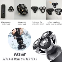 Shaver Replacement head for SOEYE M3 electric shaver ,Suitable for Electric shaver M3 beard trimmer Electric Razor 2
