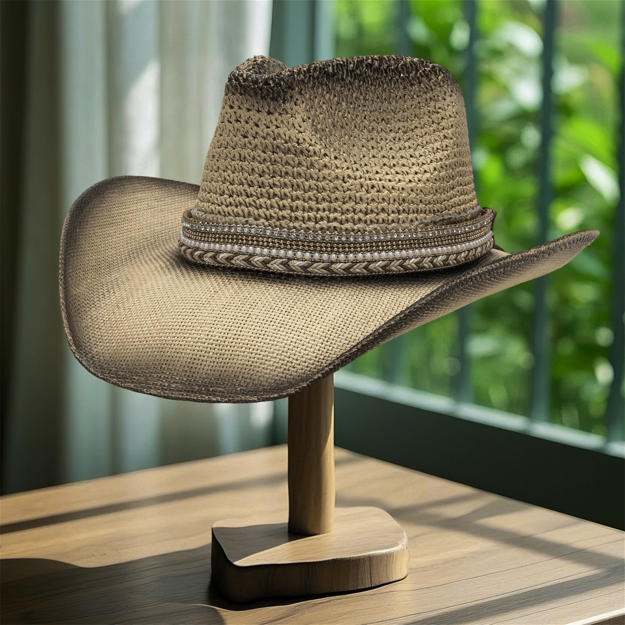 NONECN lifestyle shot of hat in sunny outdoor setting