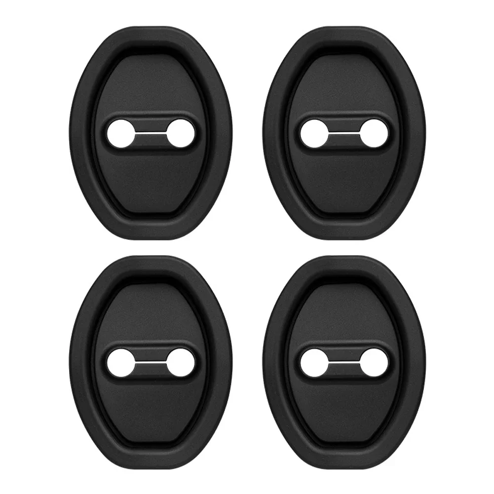 4 stuks universele auto slot beschermhoes demping kussen siliconen deur schokdemper verdikte anti-botsingspad_voghion.com