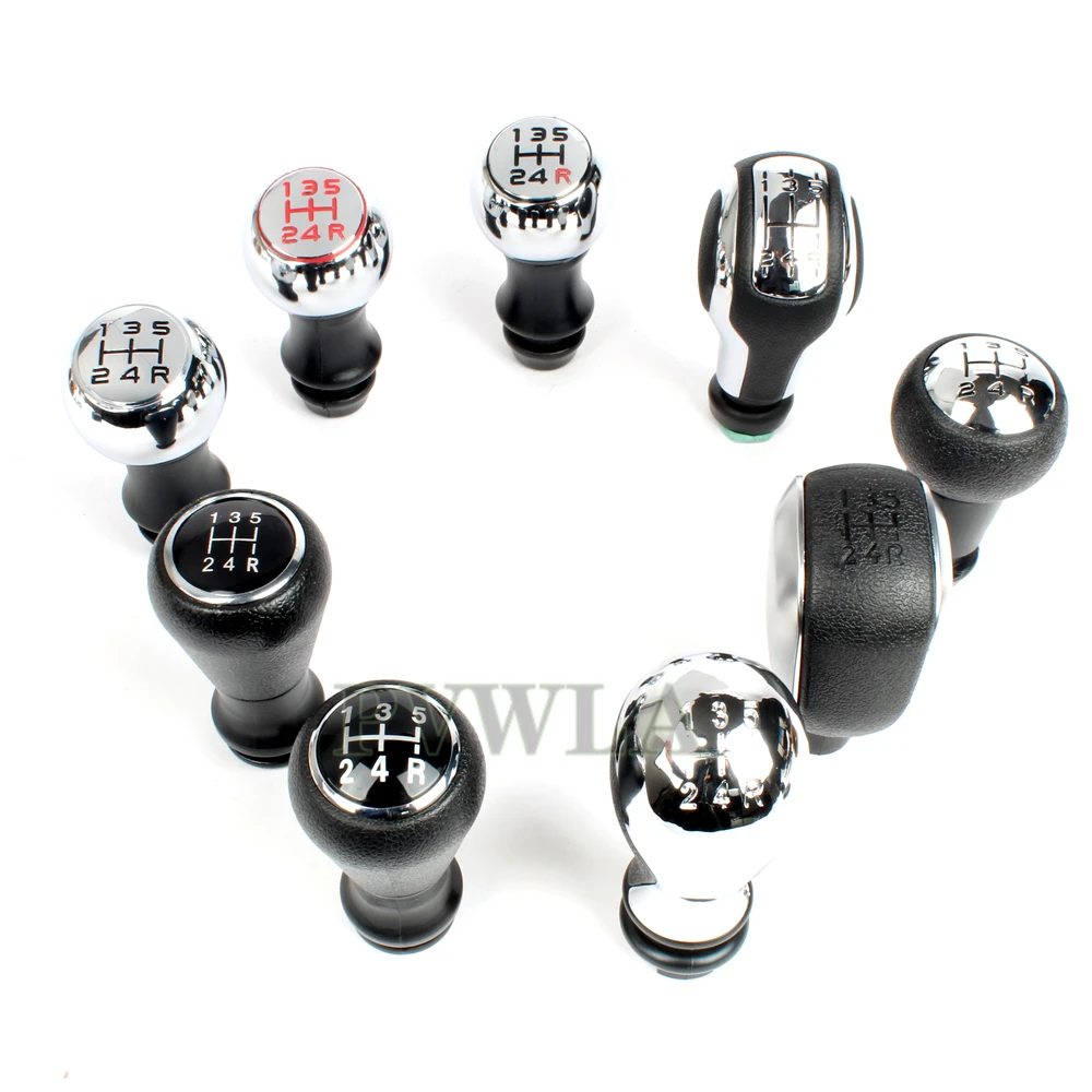 5 Speed Gear Shift Knob For Peugeot Partner 2008 2009 2010 2011 2012 2013 2014 2015 2016 2017 2018