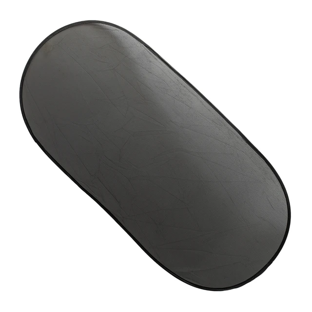 1pc Car Rear Sun Visor Cover 100*50cm Black High Quality Auto Side Window Screen Sunshade Visor Cover Anti-UV Protection 5