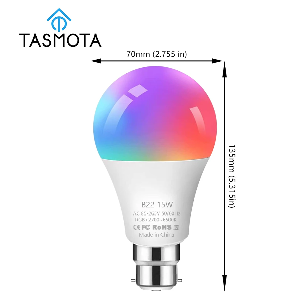 TASMOTA-B22-A70-15W