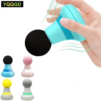 미니 목 마사지기 멀티 USB 전기 핸들 웨이브 진동 셀룰라이트 마사지 이완 기구, 허리 등 어깨 마사지 상품 이미지