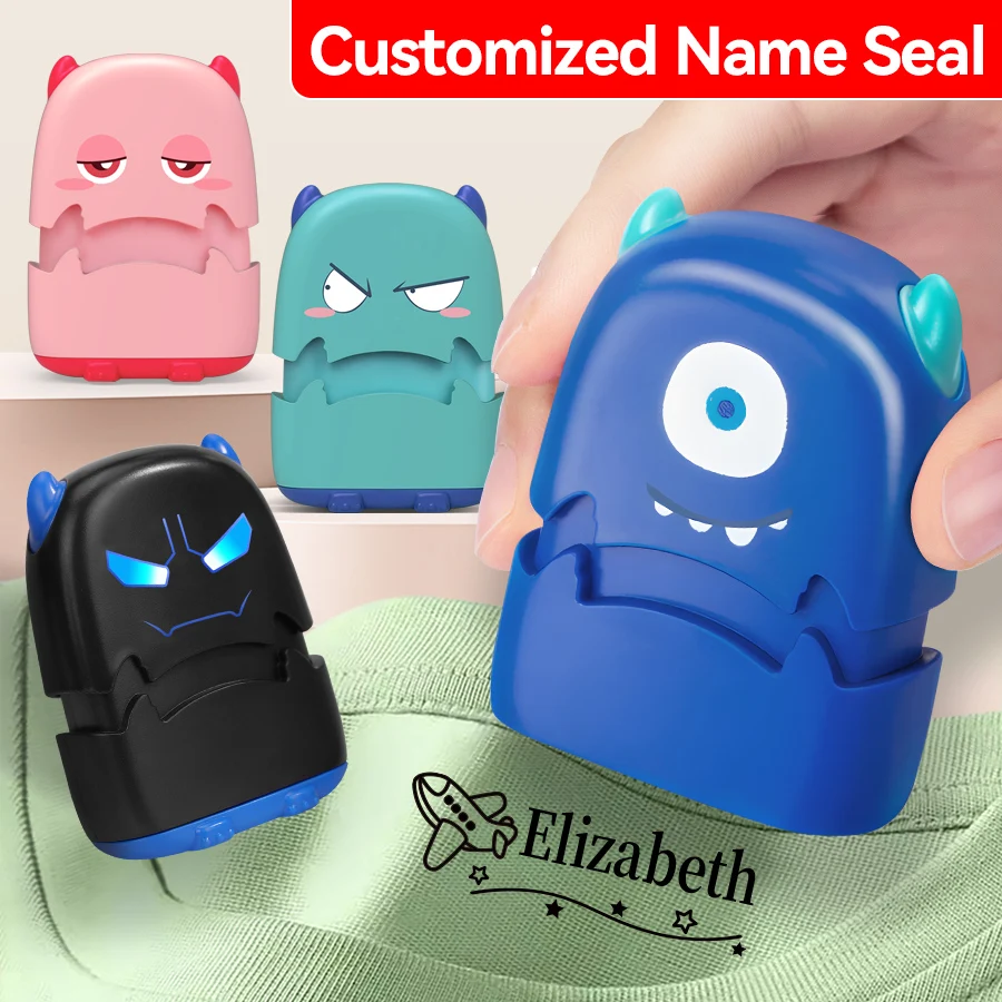 Name Stamp Name Stickers Name Sticker baby Name Seal Student's book toy Stationery Kindergarten Clothes Waterproof school uniform Gift