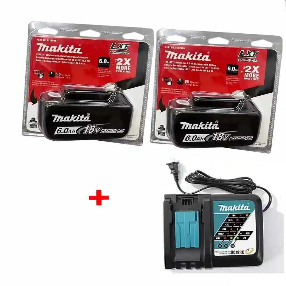 Makita 6Ahx2 ChargX1