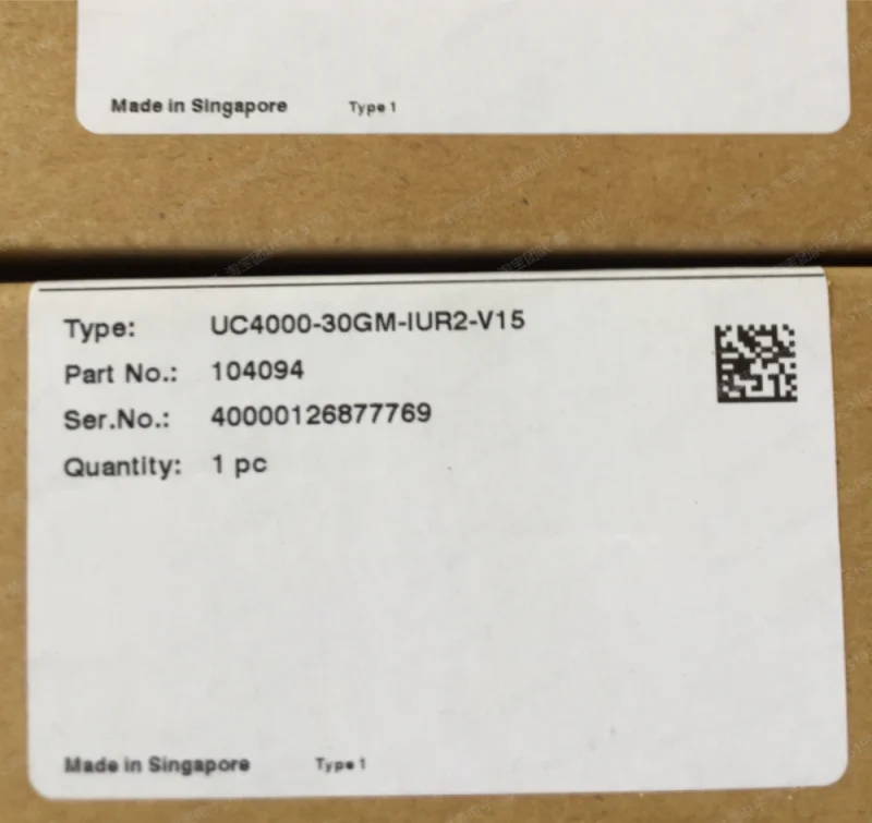 

Новый оригинальный Ультразвуковой датчик UC400030GMIUR2V15