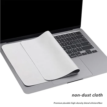 Copertura portatile per tastiera Palm, pellicola protettiva antipolvere in microfibra, panno per la pulizia del laptop