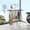 Foldable Octopus Balcony Clothes Drying Rack Stand, Portable Small Octopus Sun Clothes Rack - Space-saving & Mobile 5