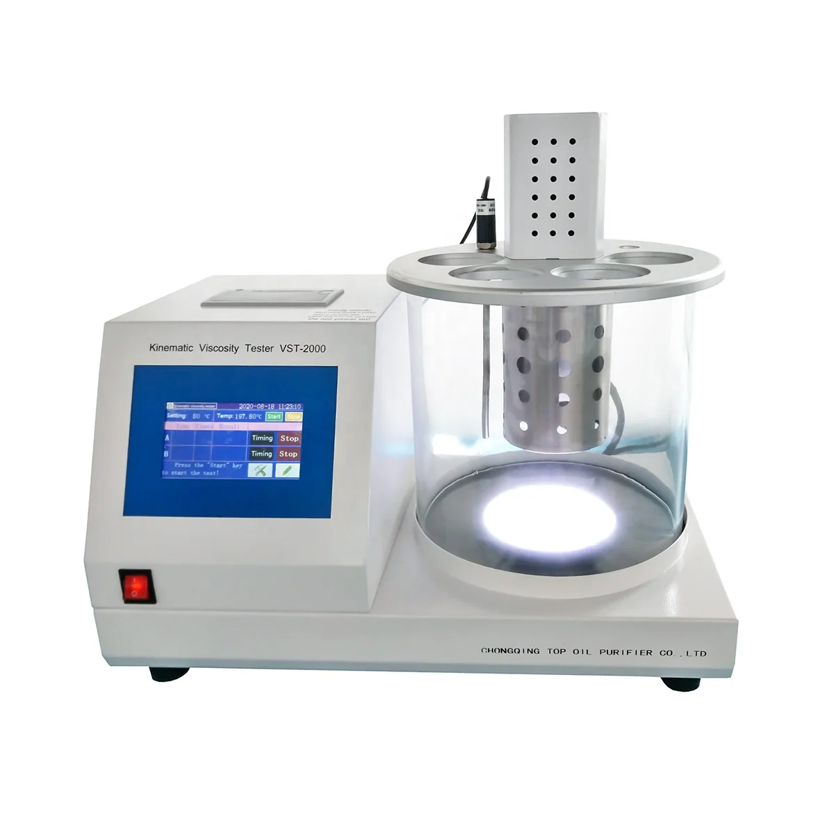 

Capillary viscometer automatic oil lubricant viscosity tester