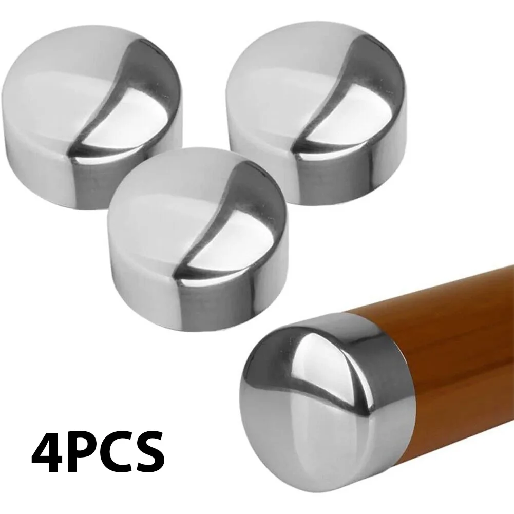 

4pcs 45MM Staircase Handrails Decorating Plug PVC Armrest Accessories Pipe Plug Wall Bracket Round End Cap Home Hardware