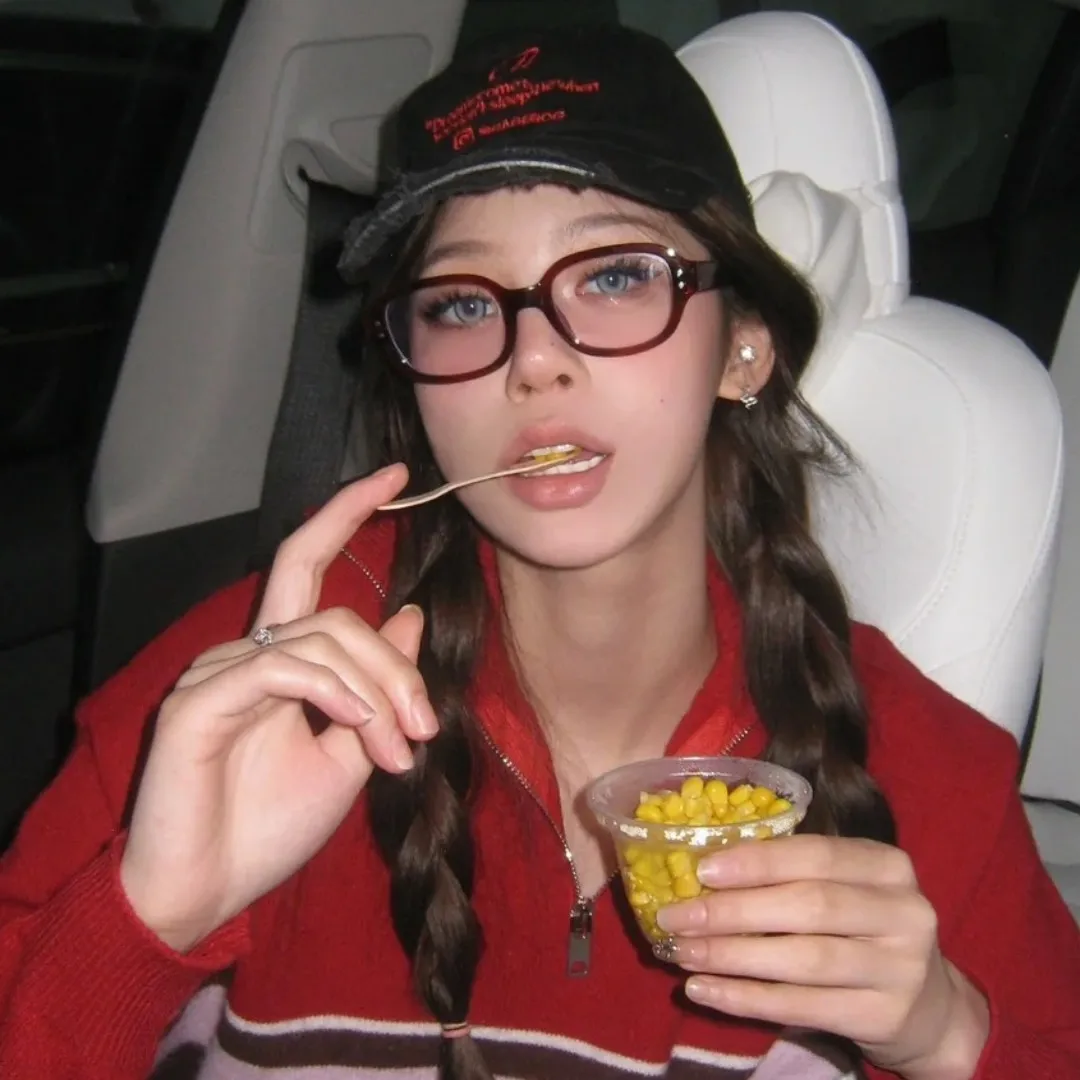 Винтажная красная оправа для очков Европейская и американская мода ...