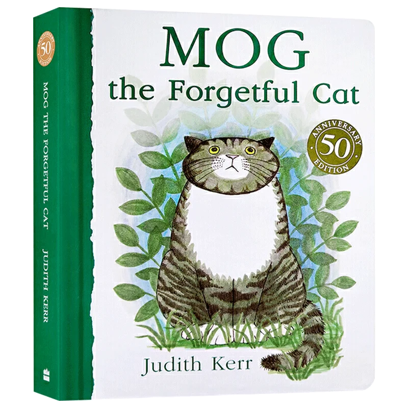 

Книжки с изображением кошки Mog, детские книжки для возраста 3, 4, 5, 6 лет, английские книжки с изображениями, 9780008389642