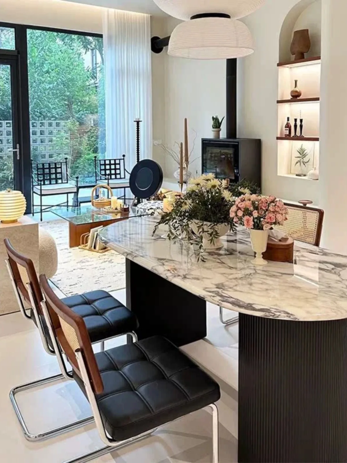 Oval Marble Dining Table 4
