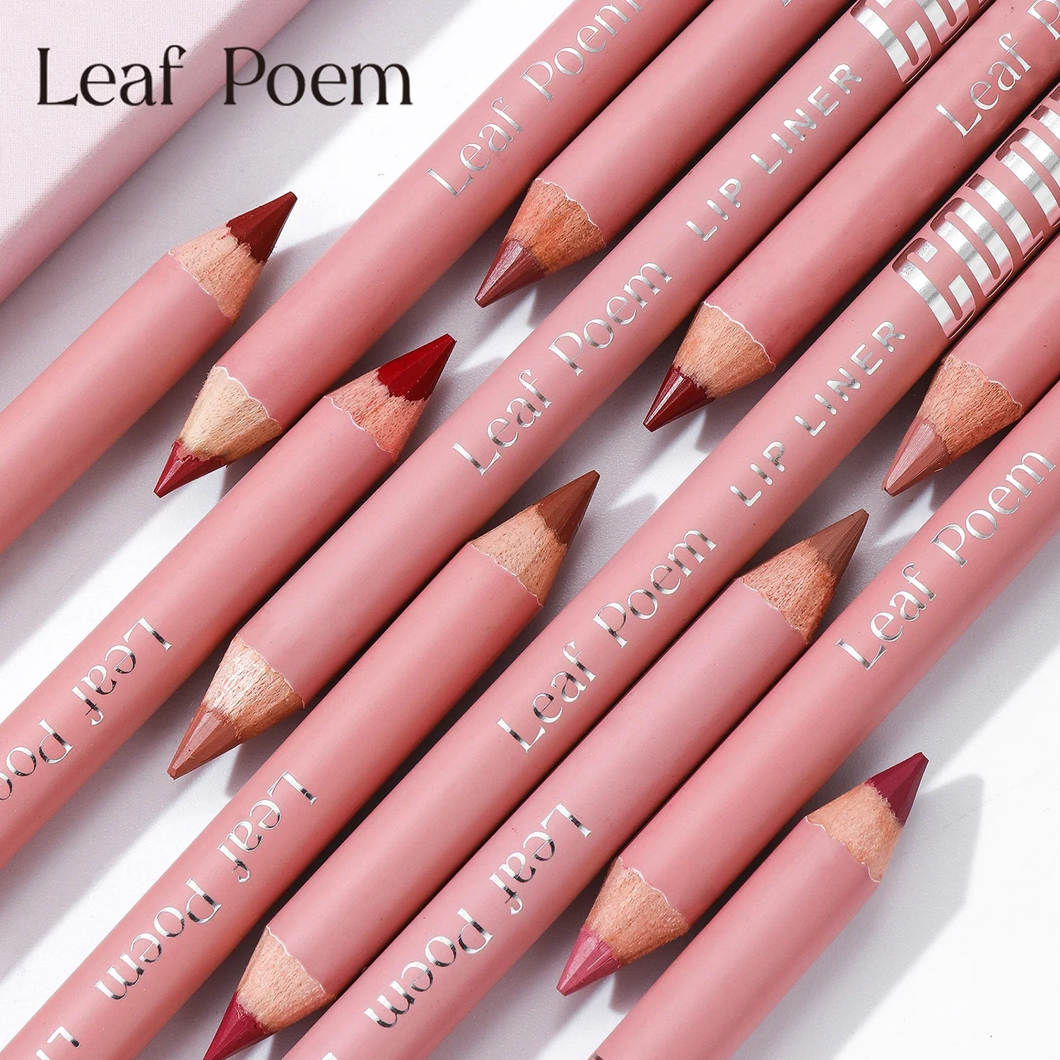 Nude Pink Lipliner Pencil Long-lasting Waterproof Red Brown Lip Contour Sculpt Pen Blendable High Pigmented Lipstick Makeup 2