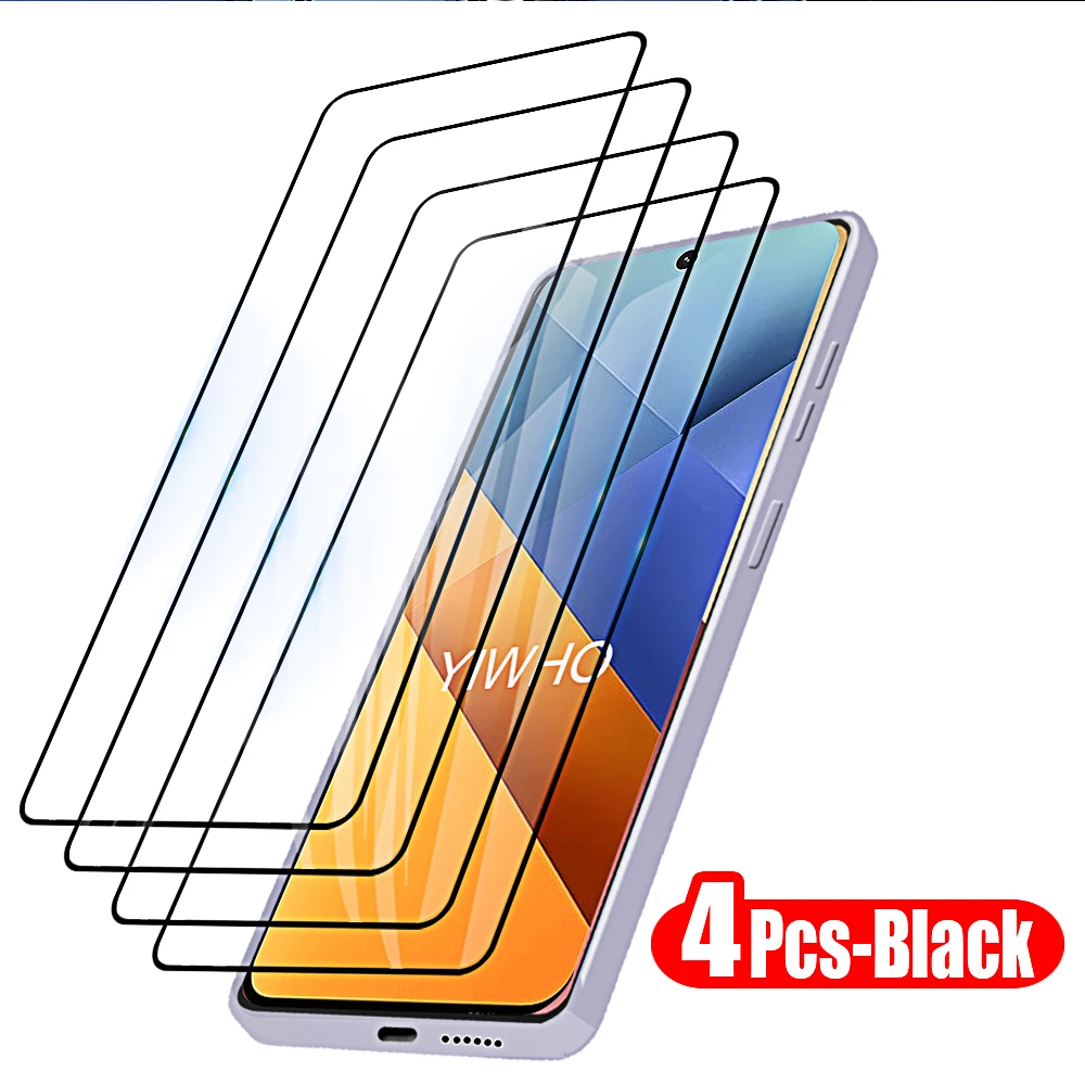 1-4pcs Premium Tempered Glass Screen Protectors