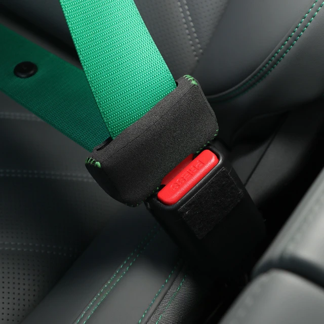 Universal Auto Sicherheits gurt Schnalle Clip Schutz Leder Innen knopf Fall  Anti-Kratz-Abdeckung Sicherheits zubehör