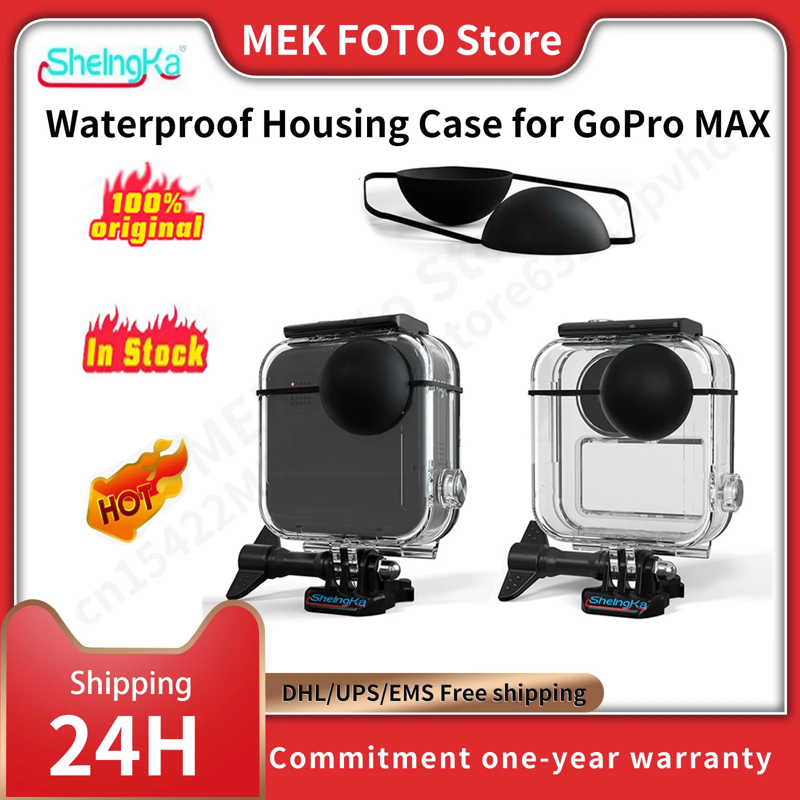 Gopro Max Waterproof Case Gopro Max Diving Housing Sports & Action