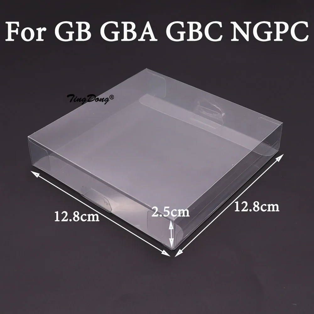 Transparent Clear Cartridge Protective Case Cover For GB GBA GBC SNES N64 NES NGPC Switch Protector Box  For PS5 For PS4 /PS3