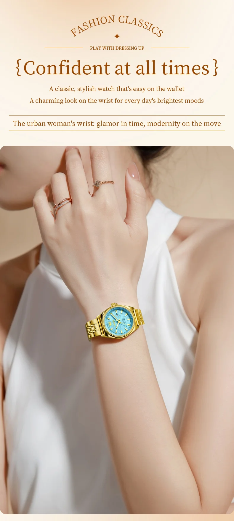 Orologio OLEVS 3703 - Dettaglio luminosità