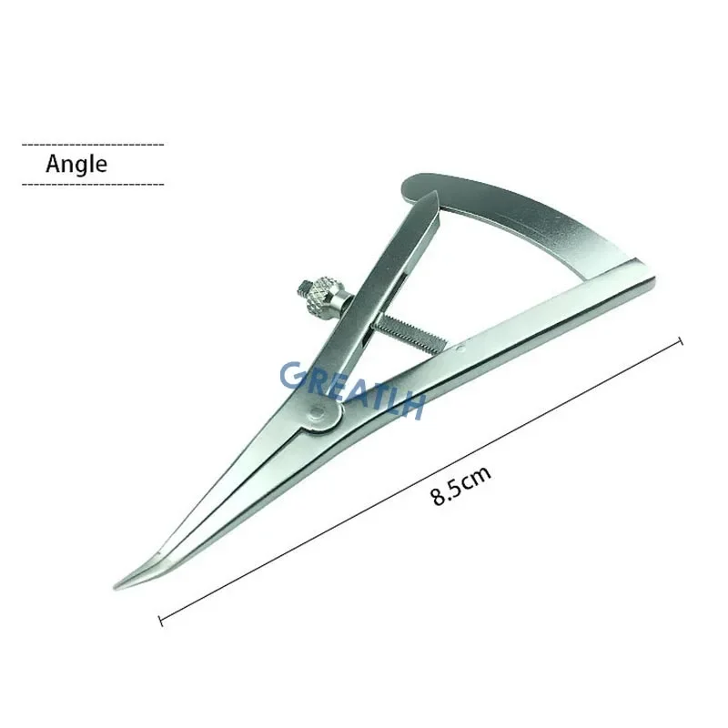 Veterinary Surgical Instruments Ophthalmic Microsurgical Scissors Ophthalmic Castroviejo Caliper Eyelid Calipers Titanium/stainles Steel Veterinary Eye Instrument