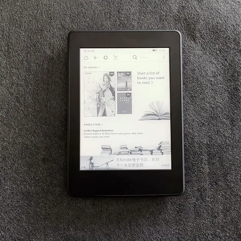 Original kindle Paperwhite 6th Used registrable Ebook Reader Ereader E Reader e-ink Book for kindle