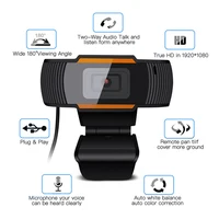 New Computer Webcam HD For PC 720P Mini Web Camera with Microphone USB 2.0 Web Cam For Computer Mac Laptop Desktop YouTube Skype 1