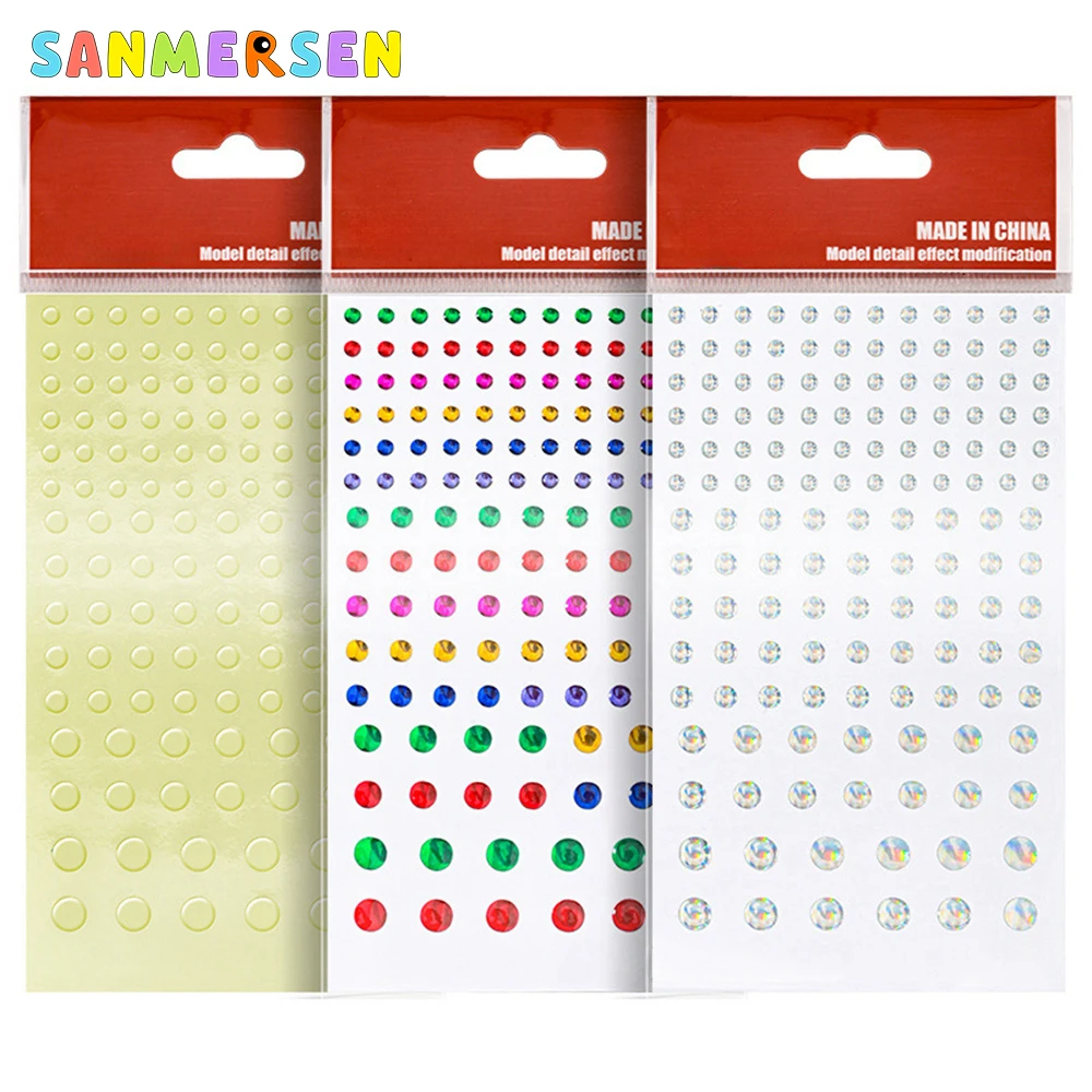 Eye Stickers Assembly Model Modify Parts Tools Decal For Model Building Tools Hobby Modification Sticker DIY Accessories
