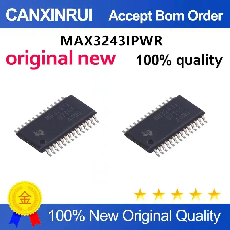 

Original New 100% quality MAX3243IPWR MB3243I TSSOP28 Integrated circuit IC chip