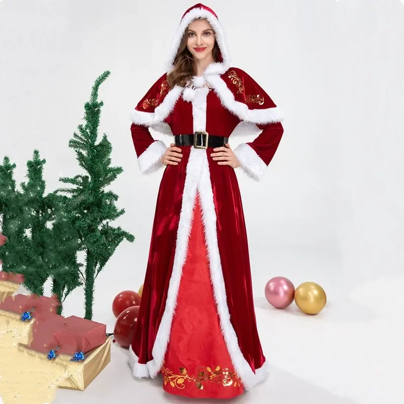 

Adult Women's Christmas Dress Christmas Santa Costume
