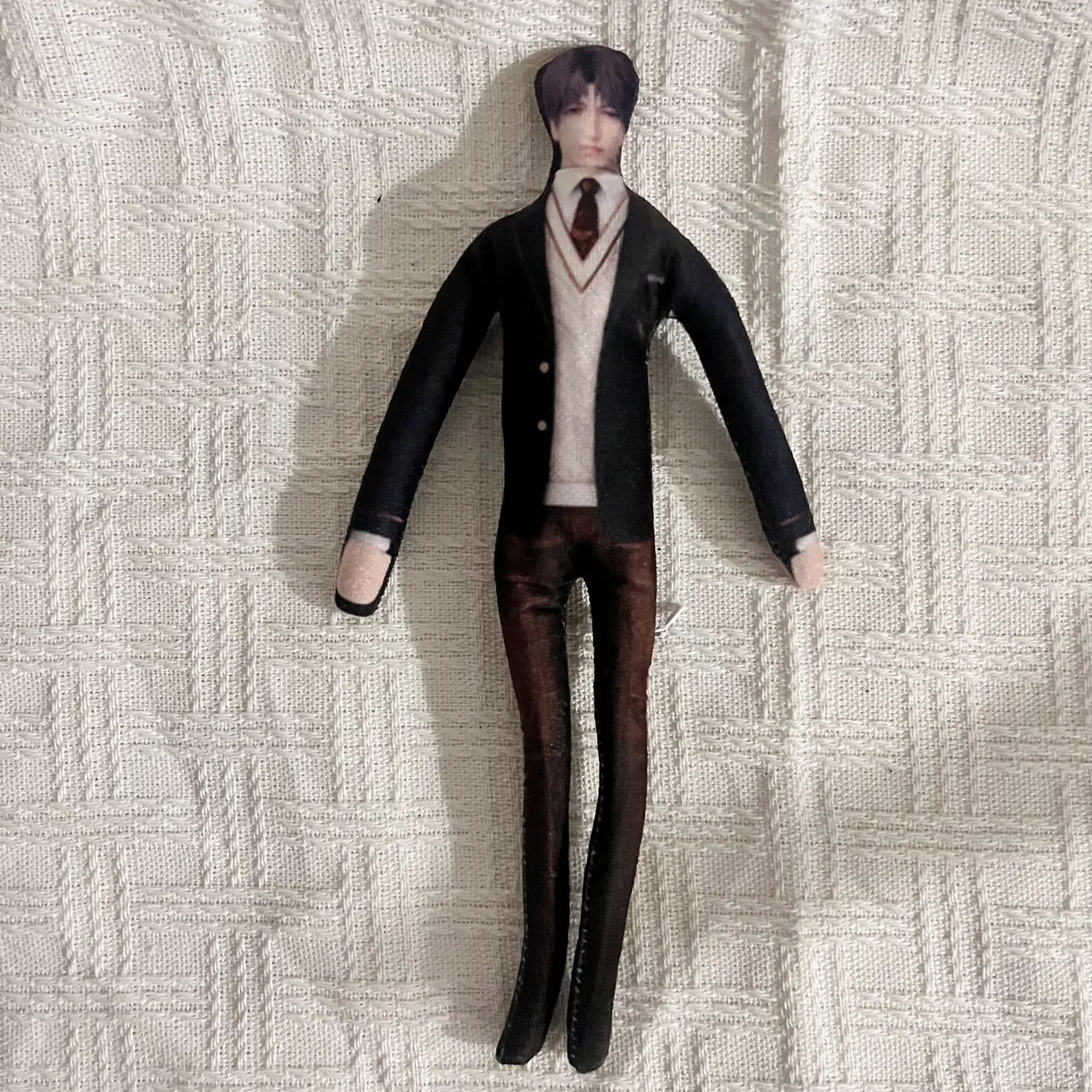 Game Love and Deepspace Sylus Cosplay Plush Dolls Kawaii Zayne Rafayel Funny Body Wire Skeleton Action Stuffed Doll Accessories