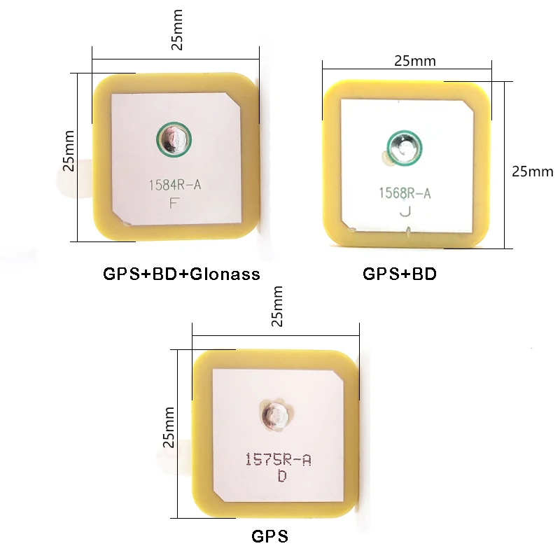 Antenne GPS BD dirNASS, 5 pièces, positionnement intégré de haute précision, patch en céramique passif, navigation