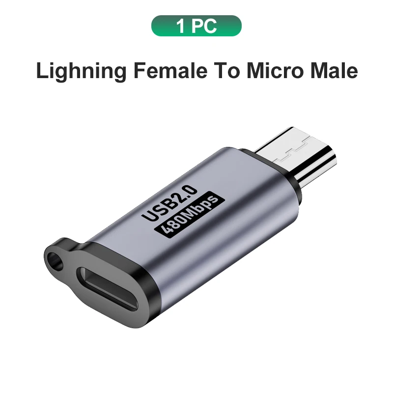 ตัวเลือกสินค้า อะแดปเตอร์ USB-C แปลงเป็น Micro USB - ใช้งานได้กับทุกอุปกรณ์