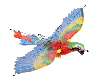 Simulation Bird Interactive Cat Toys Electric Hanging Eagle Flying Bird Cat Teasering Play Cat Stick Scratch Rope Pet Toys 3