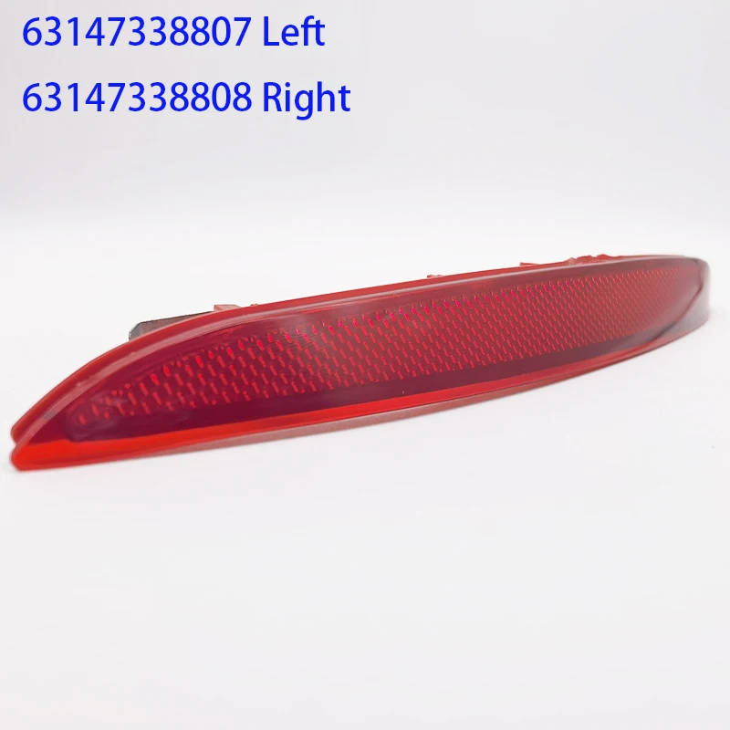 FOR BMW X4 F26 REAR BUMPER REFLECTORS 63147338807 63147338808