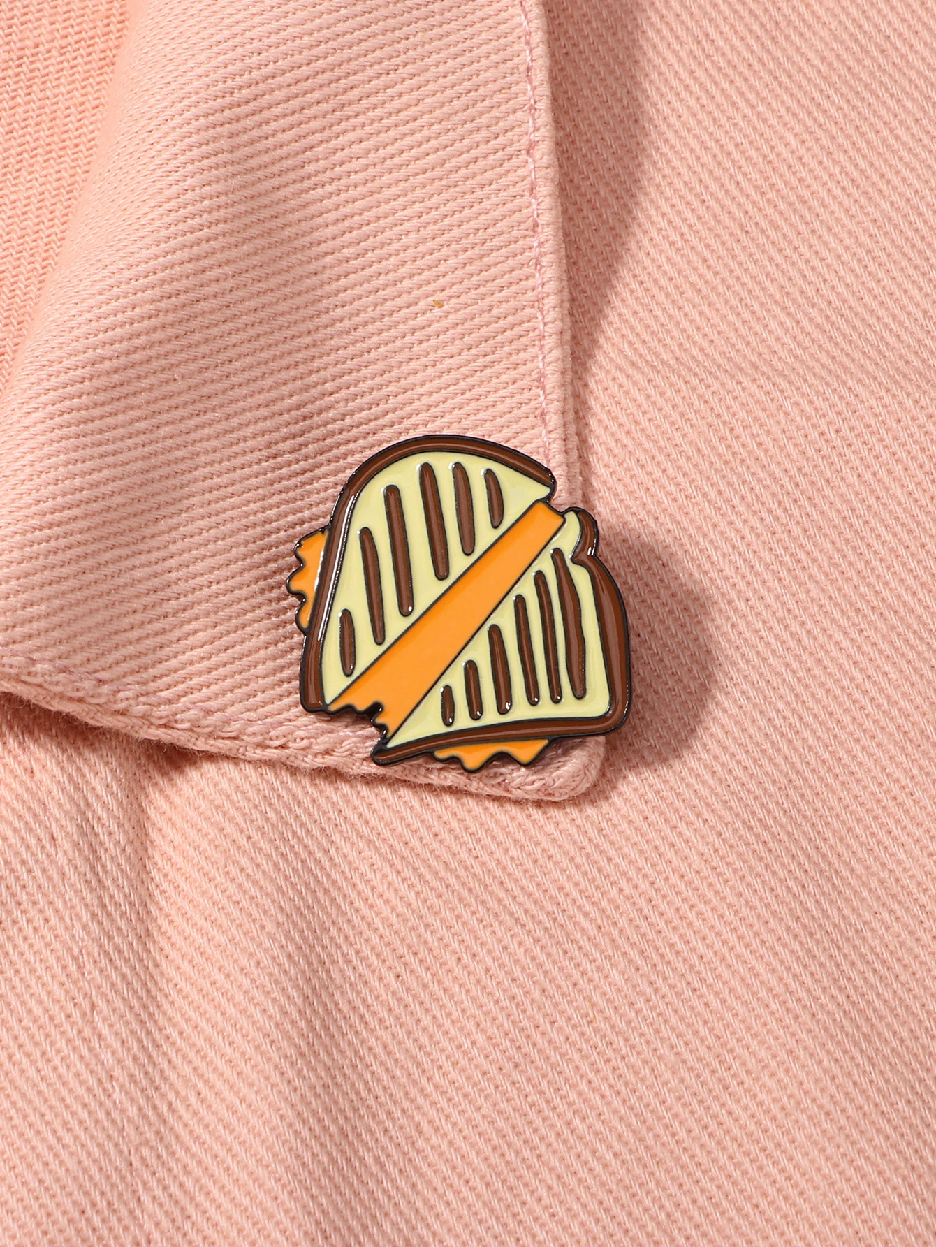 WholesaleCuteSandwichHardEnamelPinsBroochesForBackpackBag